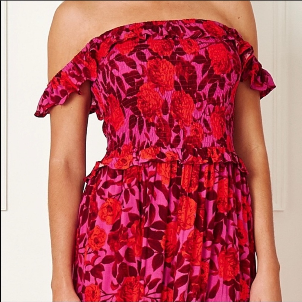 SOLD Abel the Label x Anthropologie Purple Reign Maxi Dress - Picture 3 of 10